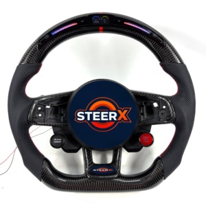 Volant de direction anti-rayures pour VW <span class=keywords><strong>Golf</strong></span> MK7, compatible avec GTI Passat MK6 Jetta R <span class=keywords><strong>GTD</strong></span> Polo 7.5 GTE, qualité garantie - Product Image 1
