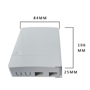 Panel de Distribución de Fibra Óptica de 2 Puertos, Mini Placa de Información, Caja Divisora, Roseta de 2 Núcleos - Product Image 4