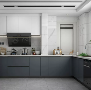 Gabinetes Personalizados de Múltiples Estilos, Muebles de Cocina y Baño de Madera Sólida de Múltiples Capas, Armarios Multifuncionales con Herrajes Inteligentes - Product Image 1