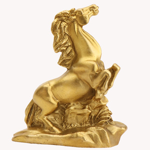 Ottone Fengshui 12 zodiacale scultura Home Office decorazione Desktop collezione regalo soggiorno artigianato