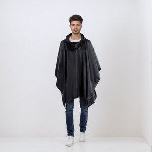 Polyester PVC Haoya femmes clair pluie Poncho pluie Poncho pluie <span class=keywords><strong>Cape</strong></span> pour randonnée <span class=keywords><strong>vélo</strong></span> - Product Image 5