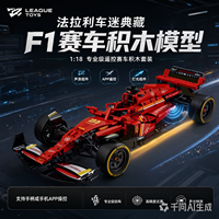 Voiture de course F1 surdimensionnée, jouet puzzle de difficulté élevée
