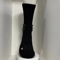 Chaussettes d'athlétisme Elite Basketball, chaussettes rembourrées Performance Running Sport Crew, chaussettes anti-humidité