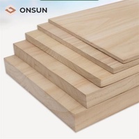 ONSUN Nouveau Bois de Paulownia Chinois Prix du Bois Planche de Bois Paulownia Bois Massif