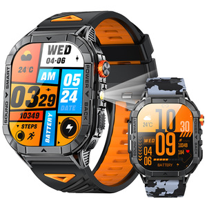 สมาร์ทวอทช์ K70A หน้าจอ AMOLED วัดอัตราการเต้นของหัวใจ โทรออก นับก้าว AI Health หน้าจอสัมผัส สำหรับทุกเพศ - Product Image 1
