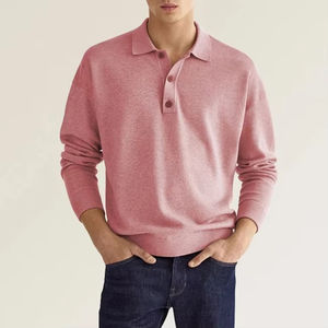 OUTPACE Langarm Maroon Color <span class=keywords><strong>Polo</strong></span> Shirts Kariertes <span class=keywords><strong>Polo</strong></span> <span class=keywords><strong>Shirt</strong></span> zum Verkauf, billige Langarm <span class=keywords><strong>Polo</strong></span> Shirts für Männer - Product Image 6