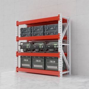 Shibang מפעל למכירה קיבולת גבוהה מחסן ערמה מדפים 1000 ק "ג כבד החובה כיפוף מתכת אחסון מזרן ומדף - Product Image 1