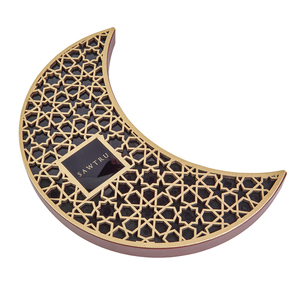 Hộp quà hình trăng khuyết khắc vàng sang trọng, quà tặng Eid Mubarak Ramadan dành cho Ngày của Mẹ - Product Image 5