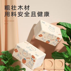 กระดาษเช็ดหน้า ZM 10 แพ็ค เยื่อไม้บริสุทธิ์ชั้นที่สี่ นุ่ม ปลอดภัยสำหรับเด็ก - Product Image 1