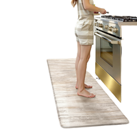 Cushioned PVC Anti-Fatigue Kitchen Floor Mats Farmhouse Style Runner Rug