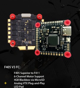 Đêm bay F405 f722 Stack 55A 6S 65A ESC 6S 8 bit 32 bit điều khiển chuyến bay cho các phiên video FPV ánh sáng yếu - Product Image 1