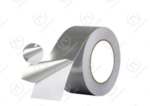 Free Sample Dryer <strong>Vent</strong> Waterproof High Temperature Butyl Rubber Silver Aluminum Foil Sealing <strong>Tape</strong> for <strong>Air</strong> Duct Circuitry - Product Image 5