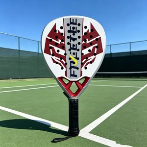 Racchetta Professionale in Fibra di Carbonio 3K/12K, Forma a Diamante - Leggera, Stile Viper, Personalizzabile con Logo - Product Image 4