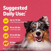360g Complément Articulaire à Croquer pour Chats et Chiens – Glucosamine, MSM, Chondroïtine – Sans Céréales – Soin Rapide pour la Santé Animale