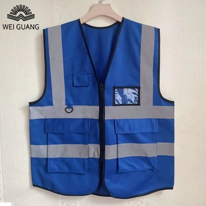 Male Workers Safety Vest Reflective Team Reflective Vest logo High Visibility Chalecos Mining Safety Vest with Customized logo