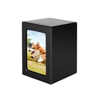 Accesorios para mascotas, urnas personalizadas para mascotas, cenizas de perros o gatos con marco de fotos, urnas de cremación para mascotas, cajas de madera