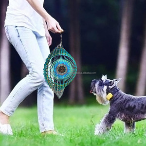 Vente en gros : Sculpture éolienne Mandala 3D en acier inoxydable de 12 pouces, ornements suspendus, décoration artistique pour jardin, intérieur et extérieur - Product Image 5