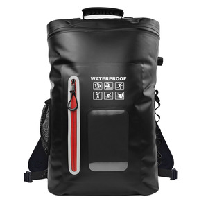 Mochila Impermeable de PVC de Gran Capacidad para Deportes al Aire Libre, Bolsa de Viaje Transparente de Doble Asa, Estilo Casual y Deportivo - Product Image 1