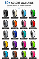 Filament PETG de haute qualité 1 kg 1,75 mm pour imprimante 3D, modèle de base PETG, température d'impression 245-255°C