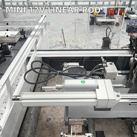 Mini actionneur linéaire électrique industriel 12V 24V 2000N 20mm/s, tige télescopique en acier inoxydable, étanche, pour automatisation marine