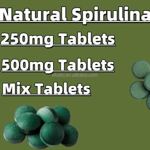 Yeşil renk doğal karışık tabletler 250mg/500mg <span class=keywords><strong>Spirulina</strong></span> tozu <span class=keywords><strong>Spirulina</strong></span> tabletleri toplu olarak - Product Image 3