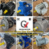Moteur électrique asynchrone triphasé CE Certification YE3-200L-4 30KW 40hp 380V 50Hz 1500rpm, applicable aux grandes machines.