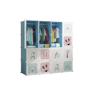 <span class=keywords><strong>Armadio</strong></span> Moderno Minimalista in Plastica per Bambini, Design Antico e Cartoonesco, per Camera da Letto, Asilo Nido e Soggiorno - Product Image 1