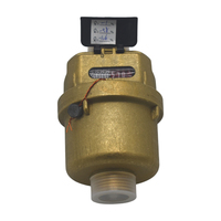 Hot-Sale KAIFENG Vertical Volumetric Cold Water Meter Complete Brass Body IP68 DN20 Threaded OEM Customizable R200 Factory Price