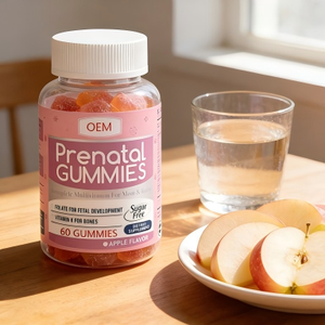 Complément alimentaire pour la fertilité féminine, marque privée OEM, multivitamines, acide folique, gommes prénatales avec <span class=keywords><strong>vitamine</strong></span> B6 - Product Image 5
