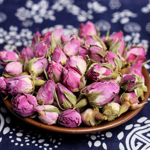 Bellissimo Tè ai Fiori Secchi, Boccioli di <span class=keywords><strong>Rosa</strong></span> <span class=keywords><strong>Rosa</strong></span> Essiccati, Tè alle Erbe, Tè alla <span class=keywords><strong>Rosa</strong></span> - Product Image 6