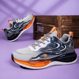 Giày thể thao nam mùa xuân 2025, kiểu dáng thể thao, thoáng khí, hỗ trợ vận động, bán buôn số lượng lớn - Product Image 1