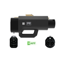 Adaptateur CCS2 vers GBT 400A, chargeur DC pour véhicules électriques 400 kW, convertisseur compatible avec la mise à niveau à distance OTA et le contrôle par application pour les véhicules électriques chinois BYD, NIO, Tesla