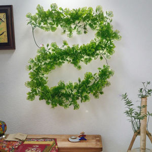 <span class=keywords><strong>Lierre</strong></span> artificiel suspendu en plastique herbe vignes mariage vacances décor à la maison 170 cm plante vigne <span class=keywords><strong>fausse</strong></span> feuille fleur mur de mariage - Product Image 2