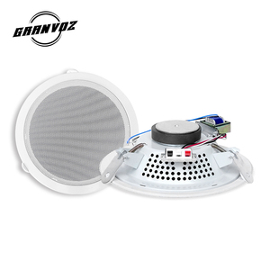 Haut-parleur de plafond à panier en métal de 5 pouces 3W 100V produit d'amplificateur et de récepteurs domestiques haute performance - Product Image 4