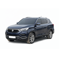 G4 Rexton, sans accident, occasion, 2018, bleu marine, conduite à gauche, automatique, diesel, 4x4, SUV, clé intelligente, familial, 7 places, Euro 6