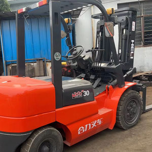 Chariot élévateur diesel compact d'occasion Heli CPC 5 tonnes FD30/FD50/FD70 3 tonnes Shanghai AWD pour usage intérieur, mât simple/double/triple, prix compétitif Chine - Product Image 1