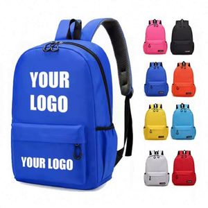 Wholesale Custom Logo Oxford Cloth Casual Book Bag Student Laptop <b>Backpack</b> School Bag for Boys Girls Teenagers - Product Image 1