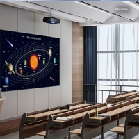 Projecteur DLP 4K à ultra courte focale Hisense T52 avec système d'exploitation Android, 3 Go de RAM, distance de projection de 0,5 m pour les entreprises et le home cinéma