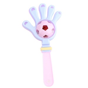 Sonajero de mano para bebé, juguete educativo de plástico con forma de balón de fútbol para 0 a 24 meses, juego interactivo Unisex para padres e hijos - Product Image 5