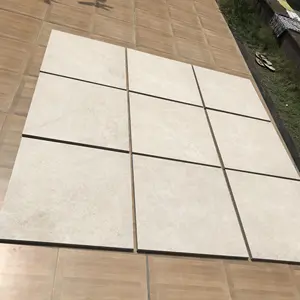 Outdoor 600*600 Flooring Ceramic Cheap 24*24 Granite Tile Of Different Types Monolith Crema Porcelain Heavyduty Parking Tiles