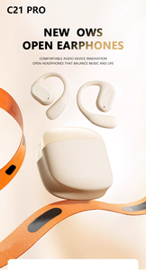 New C21Pro <strong>Bluetooth</strong> <strong>Earbuds</strong> OWS Ear Hanging Air Conduction 5.3 Comfort <strong>Earbuds</strong> Transparent Silicone <strong>Earbuds</strong> - Product Image 2