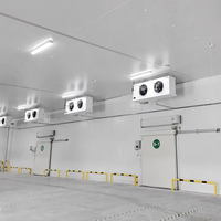 Bâtiment de stockage frigorifique de 5000 mètres carrés et chambre froide pour projet d'abattoir avec système de réfrigération et surveillance à distance