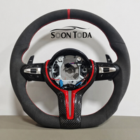 Volant sport trois branches en daim intégral pour BMW F10 F20 F15 F22 F30 F32 M3 F80 M4 F82 M2 F87 M5 F90 E70 E90 E92 E71