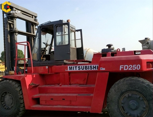 Alta calidad usado MITSUBISHI FD250 carretilla elevadora para la venta - Product Image 4
