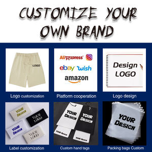 <span class=keywords><strong>Short</strong></span> 100% coton à motif personnalisé pour garçons Pantalon bébé mignon taille haute pour enfants-Street Weer - Product Image 6