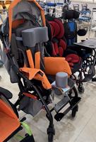 Poussette de rééducation pour bébé réglable avec appui-tête ergonomique et support