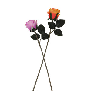 Ramo de Rosas Artificiales de Seda, Flor Individual, para el Día de San Valentín, Decoración del Hogar, Fotografía, Accesorio Hecho a Mano, Aspecto Natural - Product Image 5