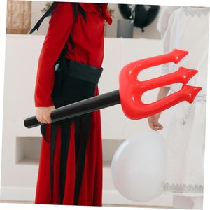 <span class=keywords><strong>Accessoire</strong></span> d'Halloween diabolique, jouet gonflable, trident, arme en PVC souple pour costumes - Product Image 6