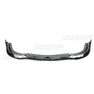 <b>Car</b> Front Bumper Lip <b>for</b> Chrysler 300 C S SRT 2016-2023 <b>Diffuser</b> Splitter Spoiler Body Kit Protector Glossy Black Carbon Fiber - Product Image 4