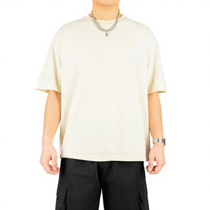 Camiseta Oversize para Hombre, Estilo Urbano Holgado, Algodón Peinado, Teñido, Impresión Digital, Logotipo Personalizado, Marca MAANIFY, Superventas - Product Image 1